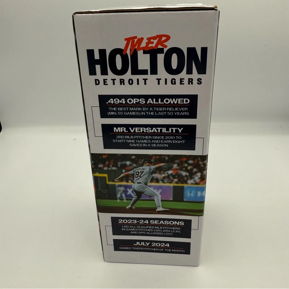 NEW Tyler Holton Bobblehead Detroit Tigers MLB Collectible